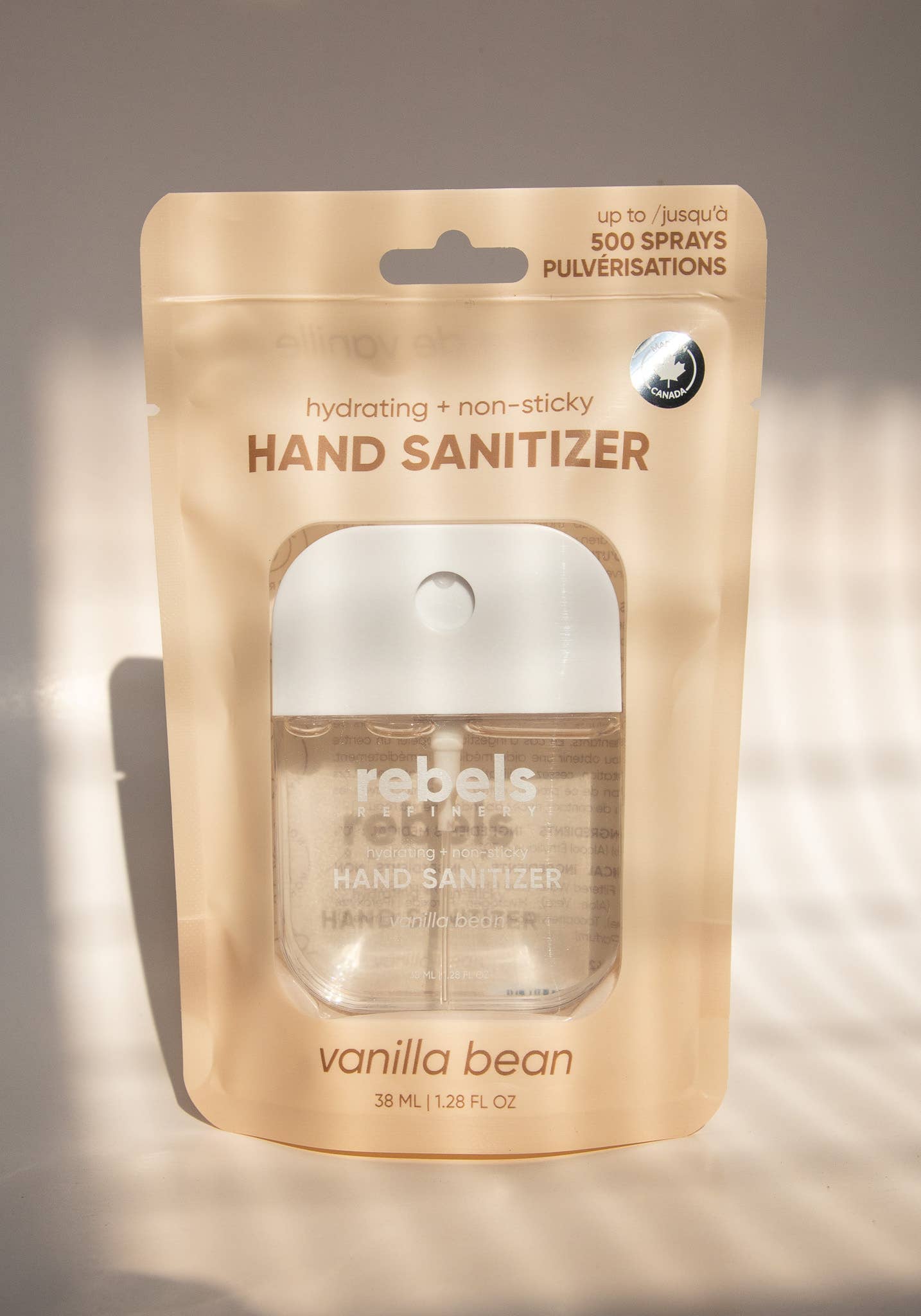 Vanilla Bean Pocket Hand Sanitizer