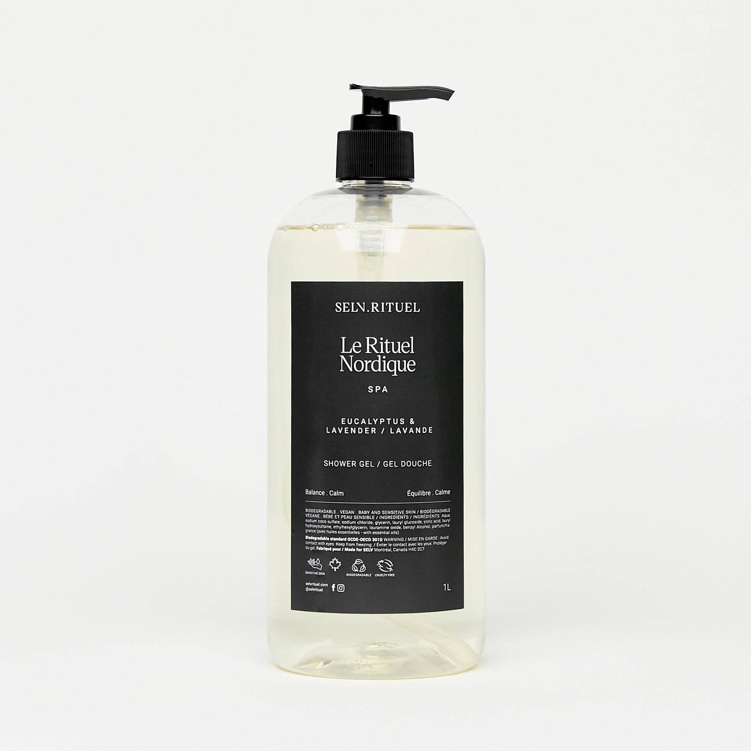 Shower gel refill 950ml Rituel Nordique