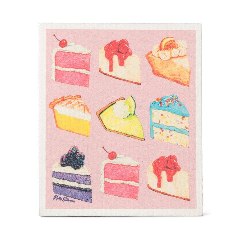 Slices of Cake Dishcloth