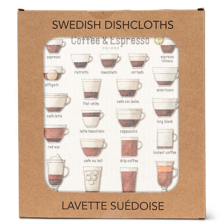 Coffee & Espresso Dishcloth