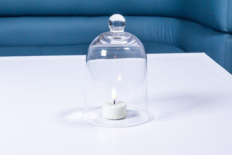 Small Bell Shaped Cloche - 6"H