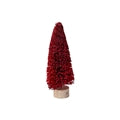 Red Christmas Brush Tree