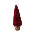 Red Christmas Brush Tree
