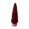 Red Christmas Brush Tree