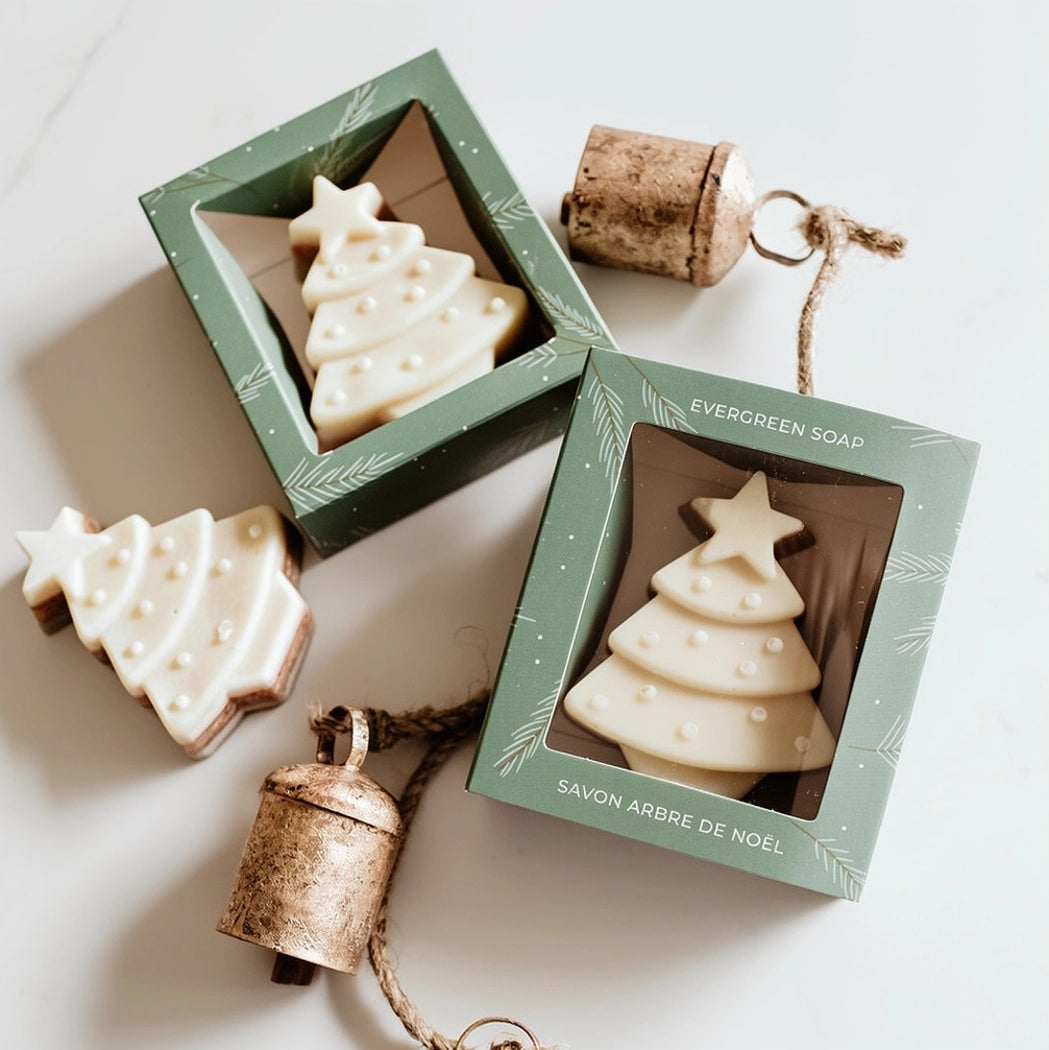 Evergreen Soap Stacks