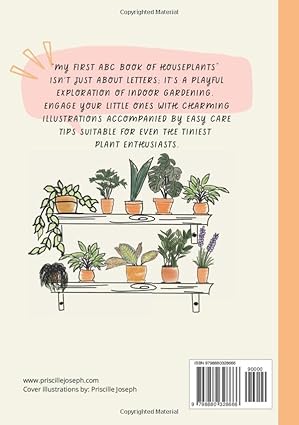 My First ABC Book of Houseplants - Precille Joseph