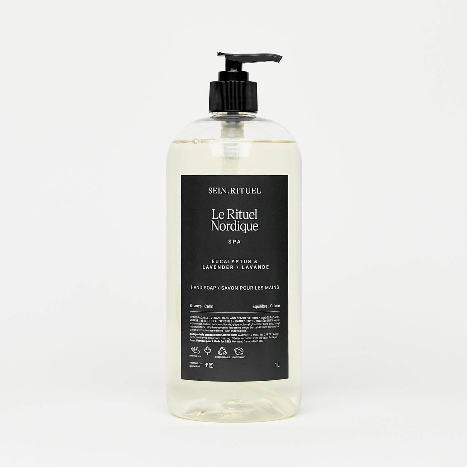 Hand soap refill 950ml Rituel Nordique