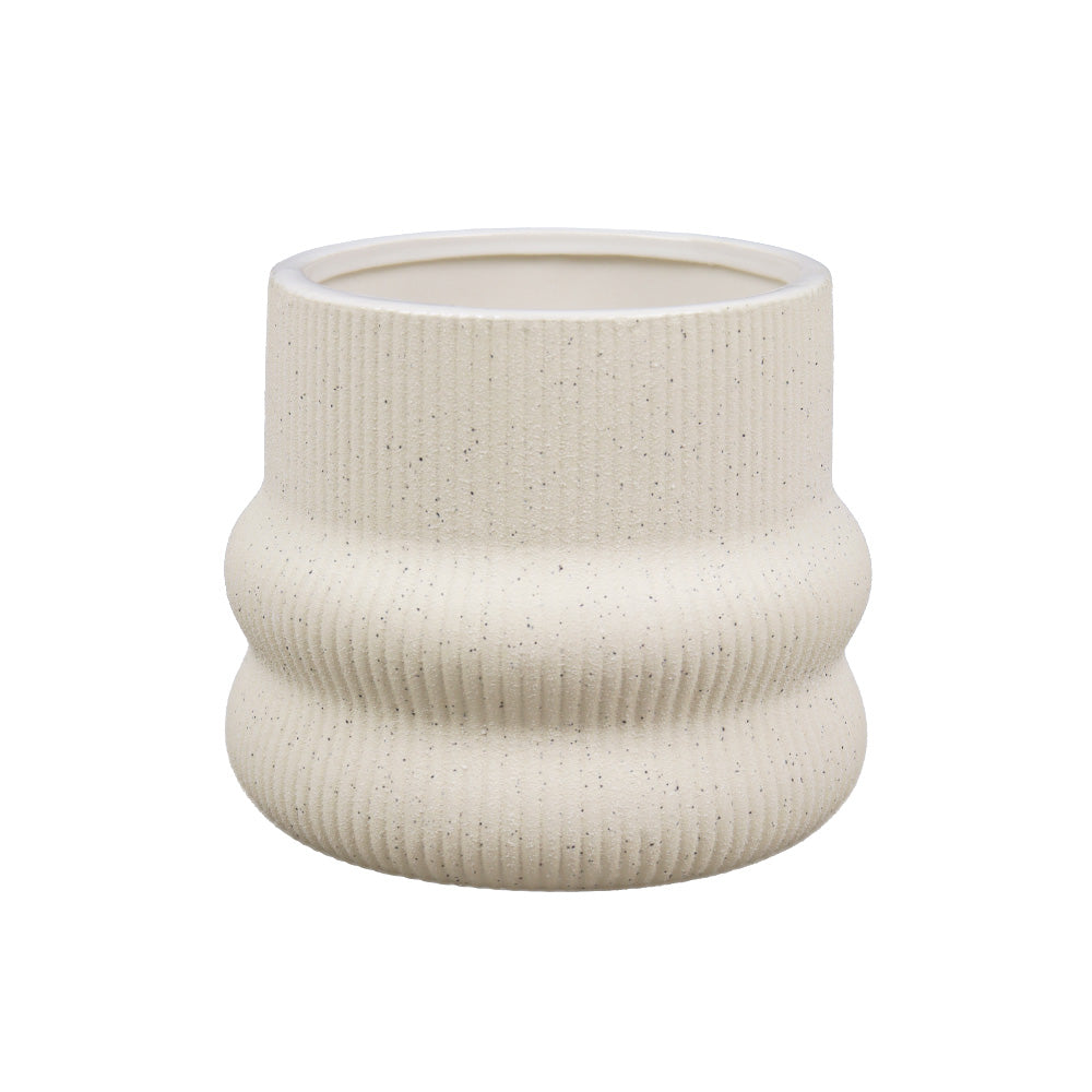 Cream CERAMIC POT