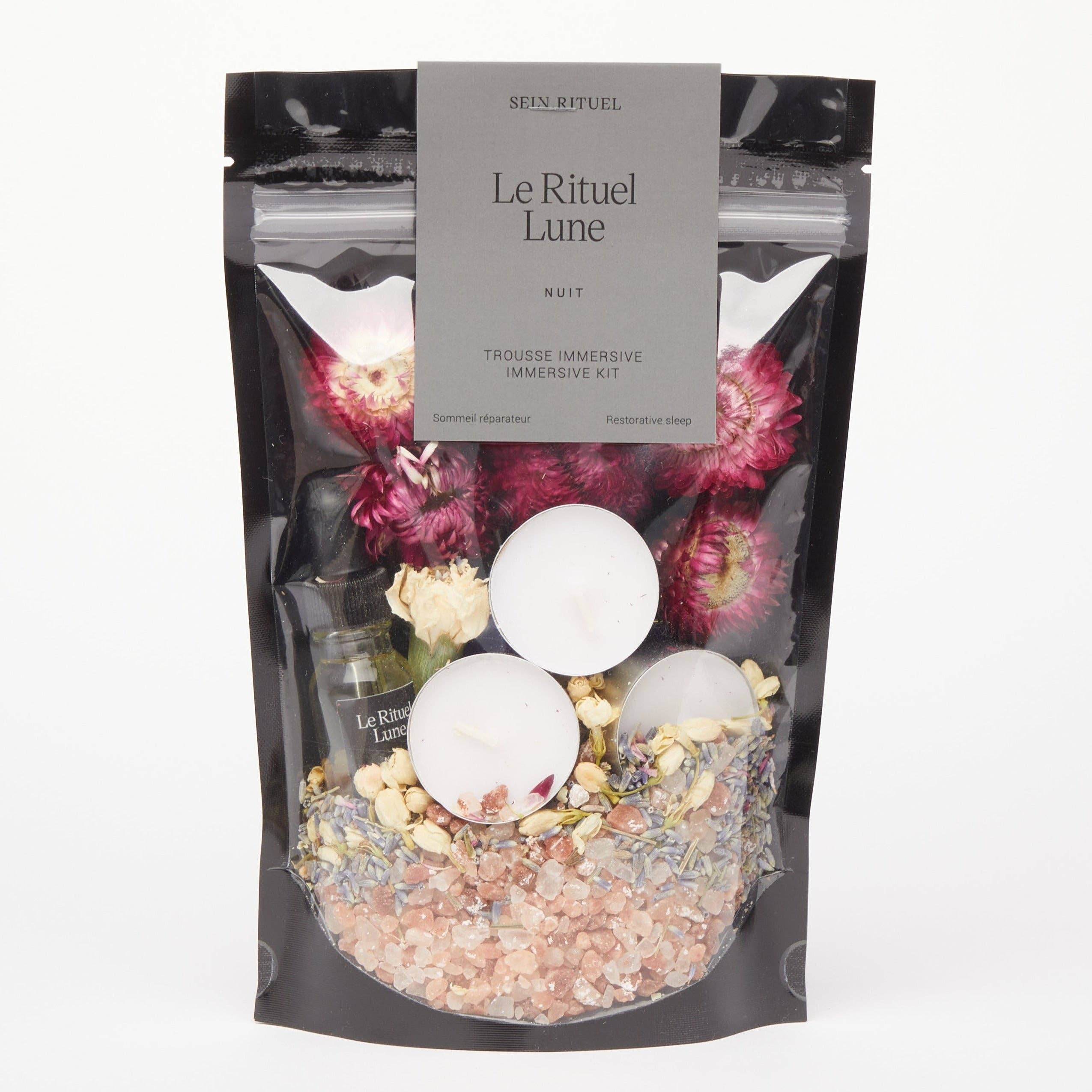 LUNE Bath Immersive kit Rituel