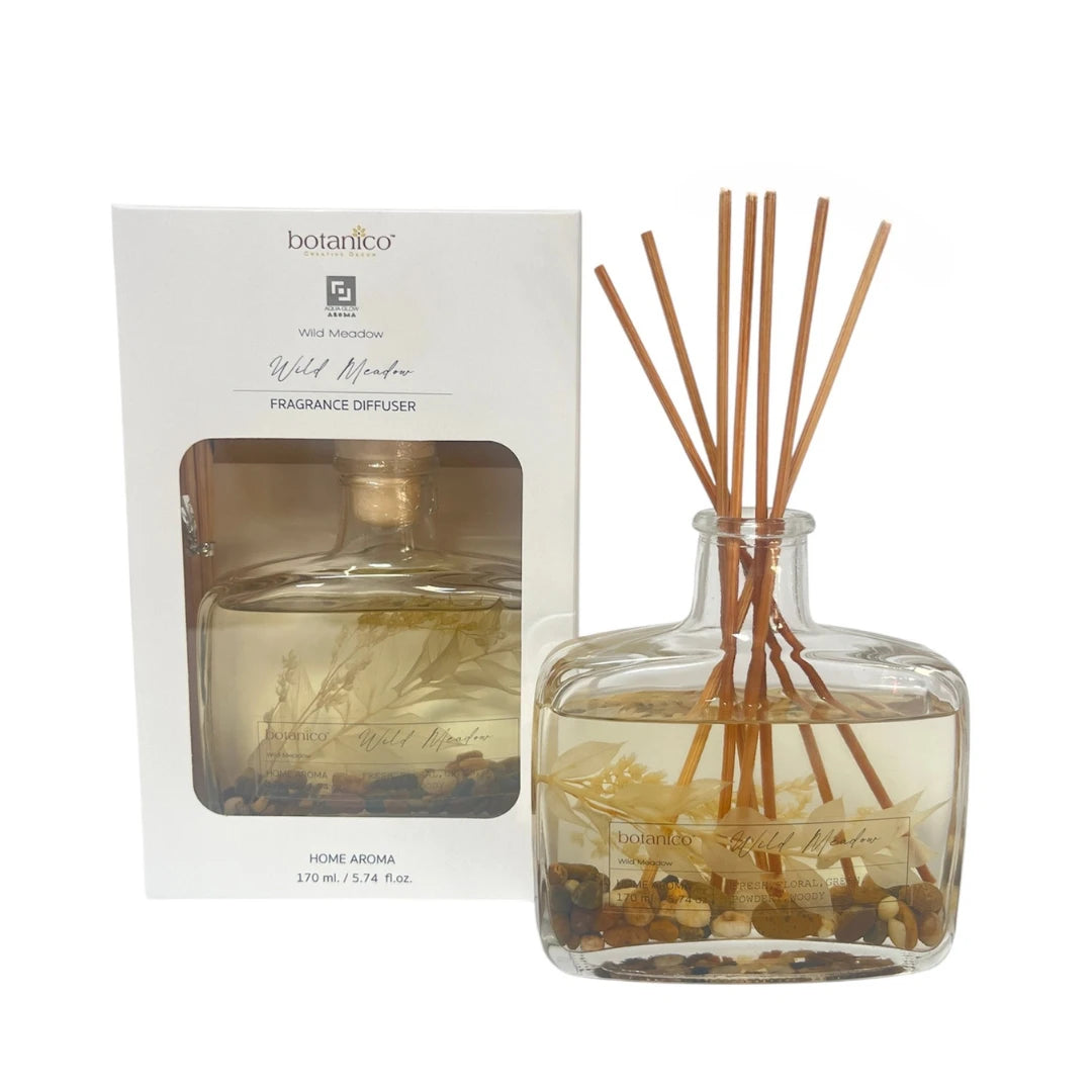 AQUA GLOW REED DIFFUSER - WILD MEADOW