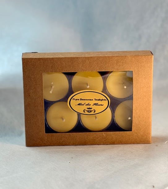 Beeswax Tea Light Gift Box(6 tealights)