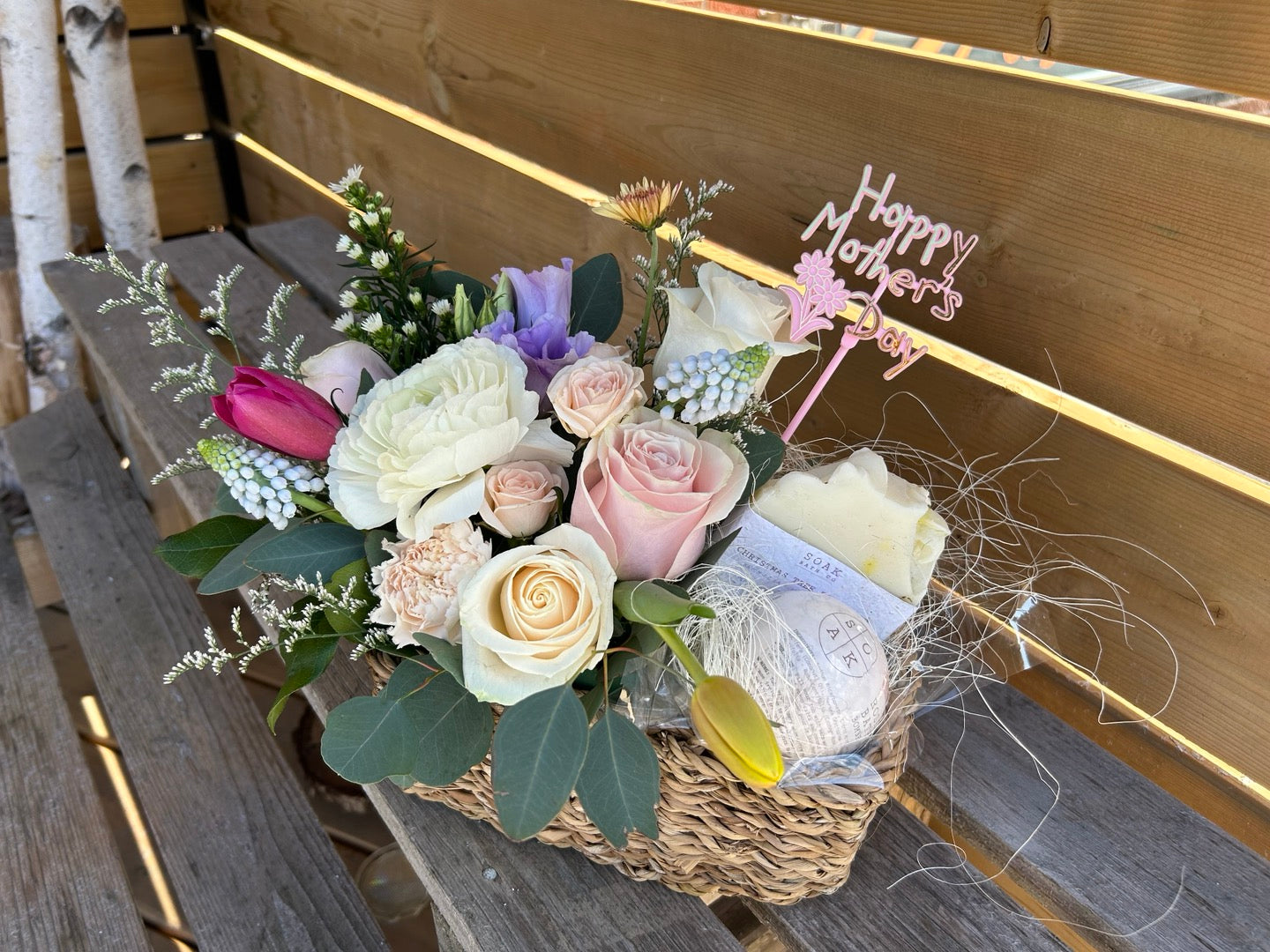Beauty & Relaxation Gift basket (Organic)
