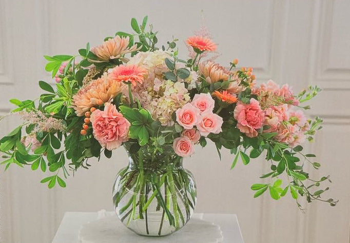 Golden Dawn Vase Arrangement