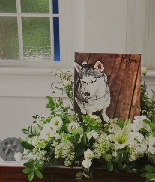 Forever in Our Hearts Pet Memorial Arrangement