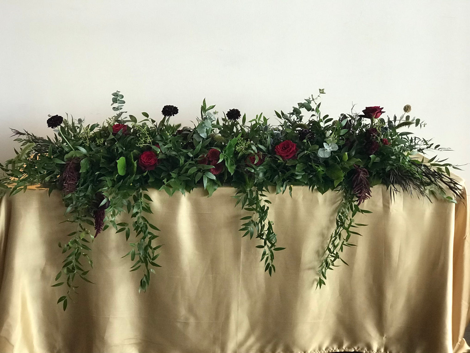 Head Table Flower Arrangement