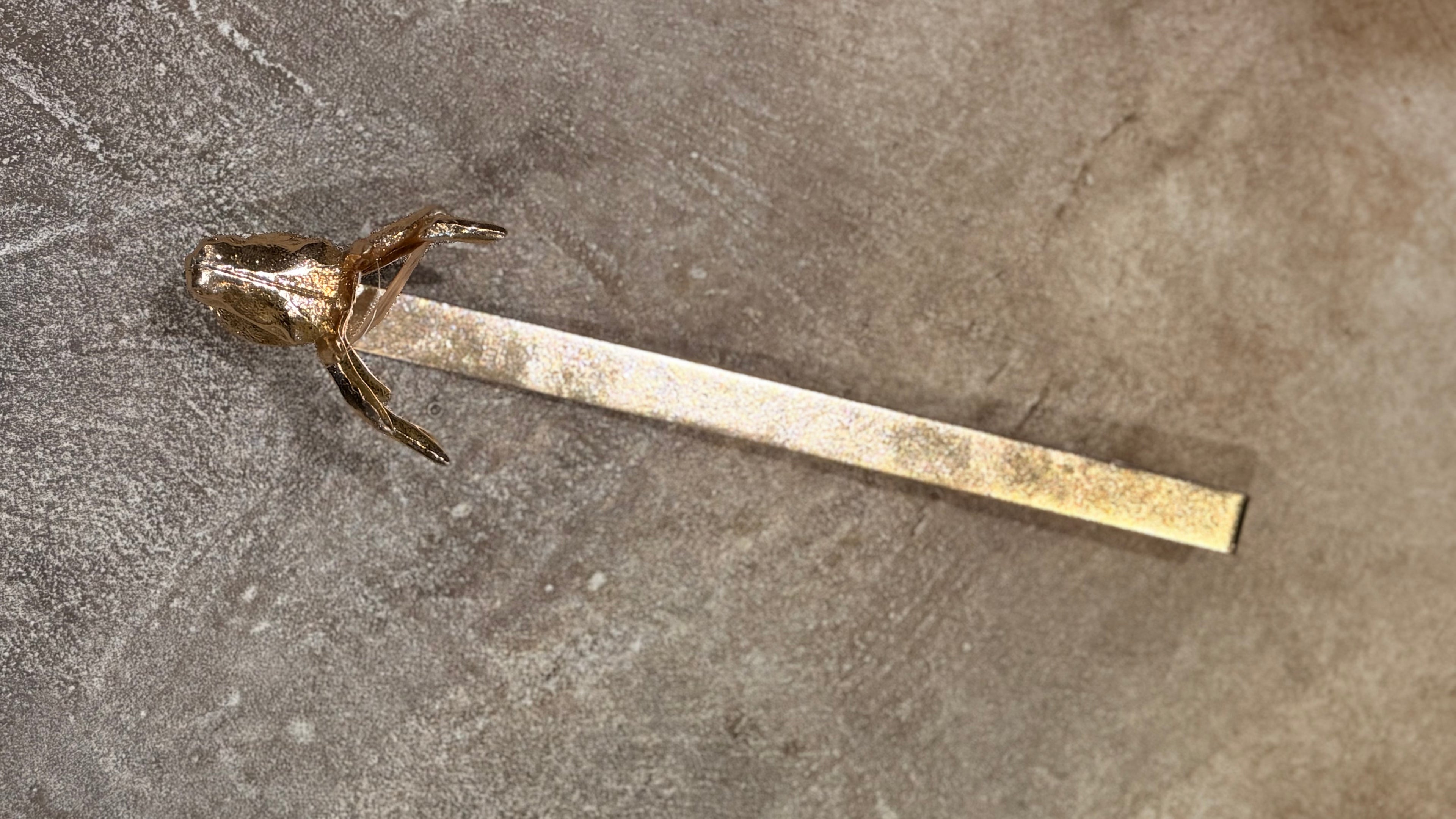 XMAS WREATH HANGER DEER IRON