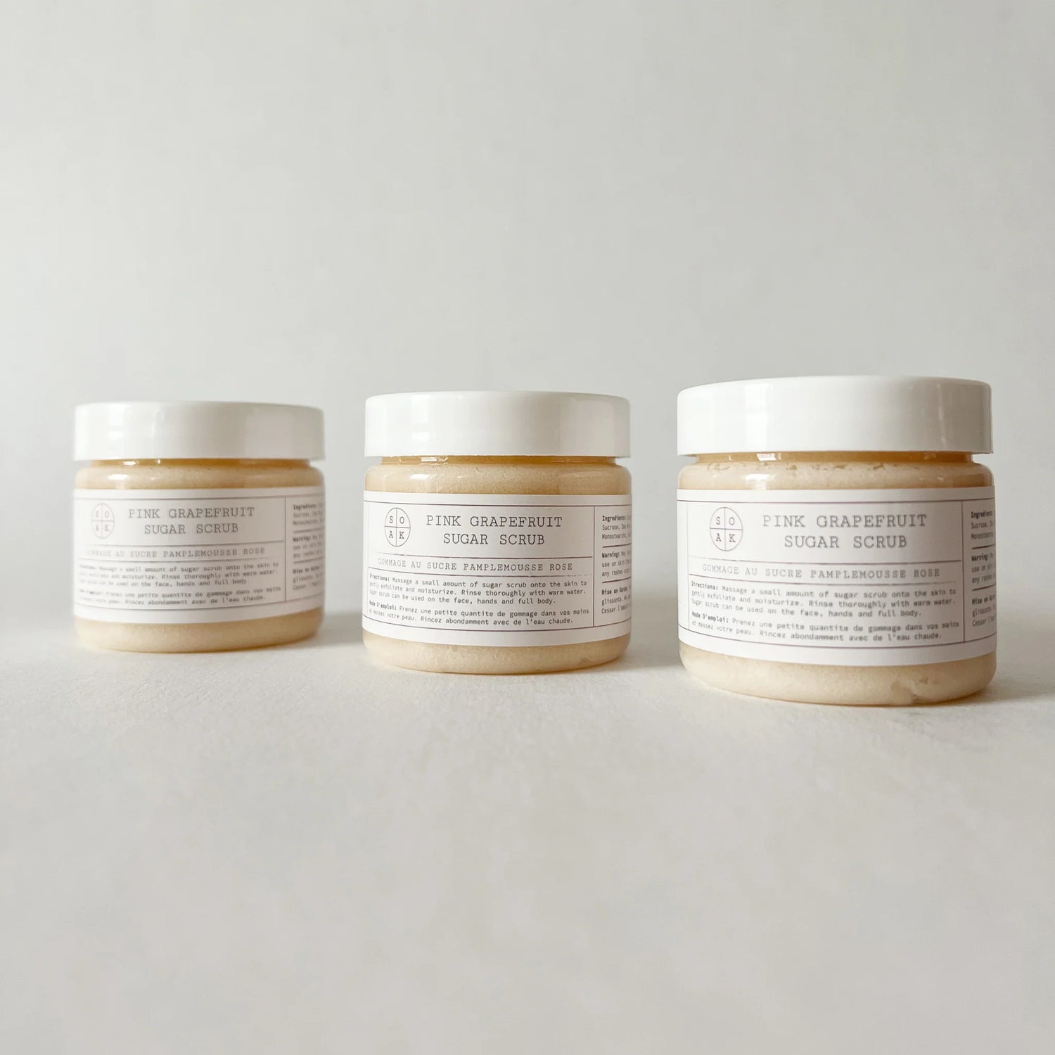 Pink Grapefruit Sugar Scrub