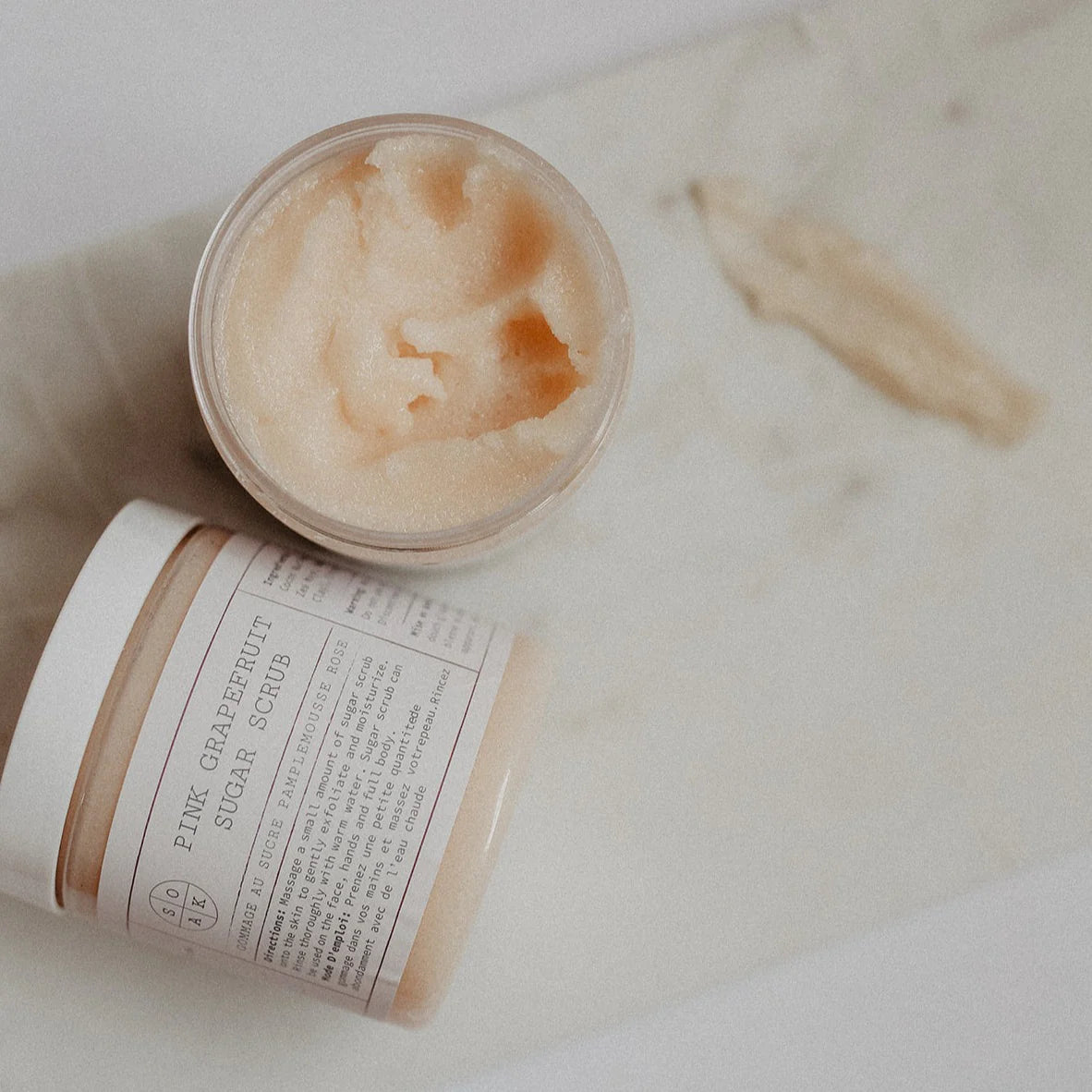 Pink Grapefruit Sugar Scrub