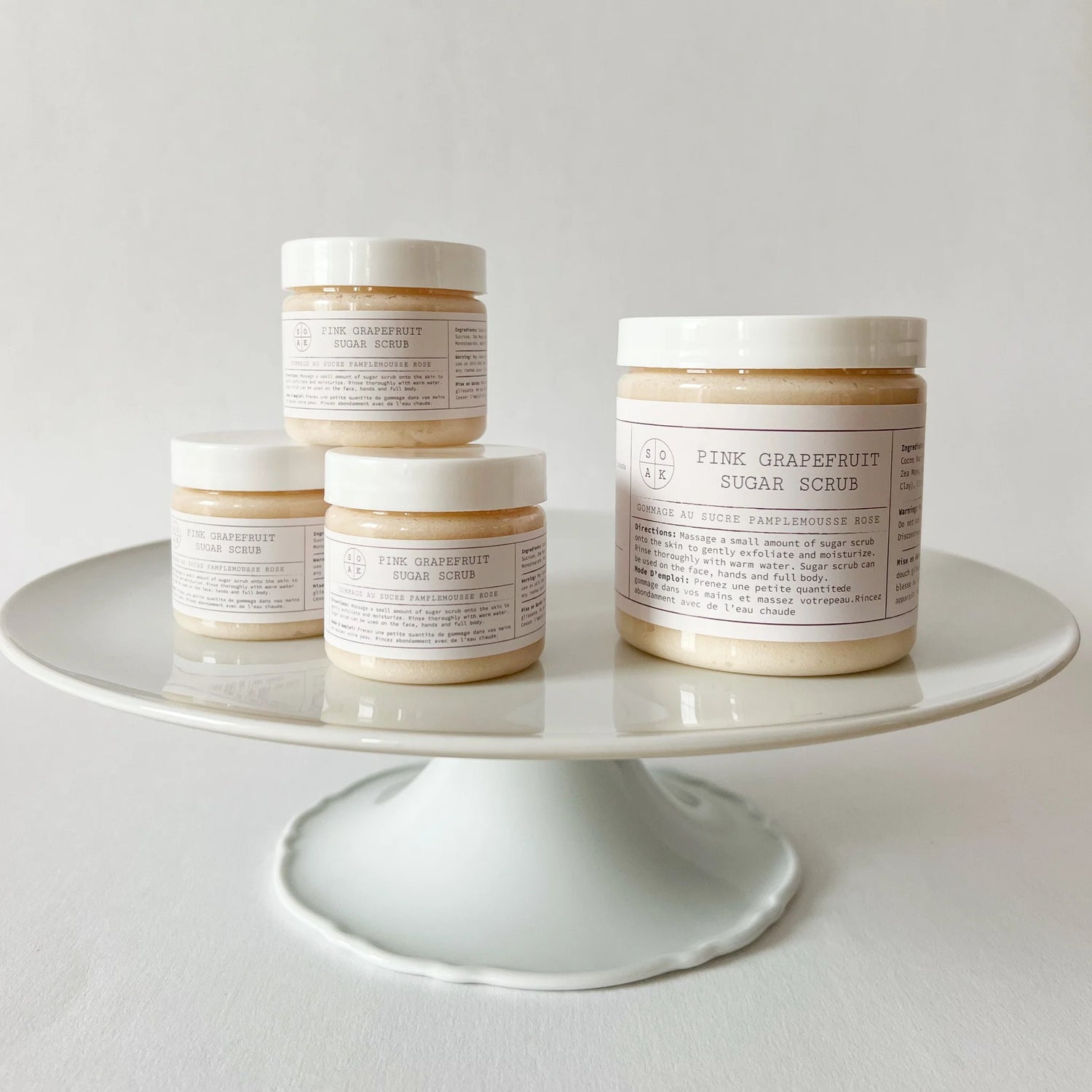 Pink Grapefruit Sugar Scrub