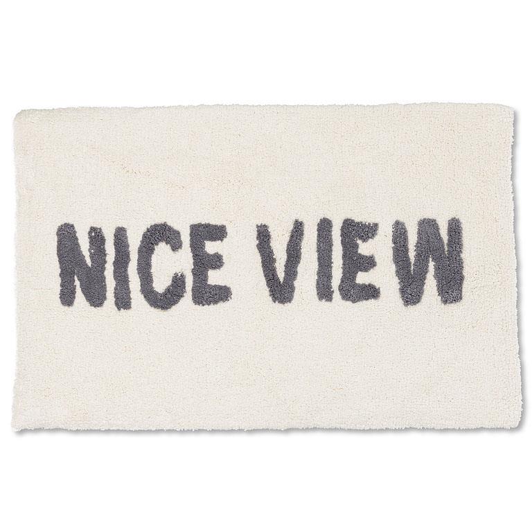"Nice View" Bath Mat
