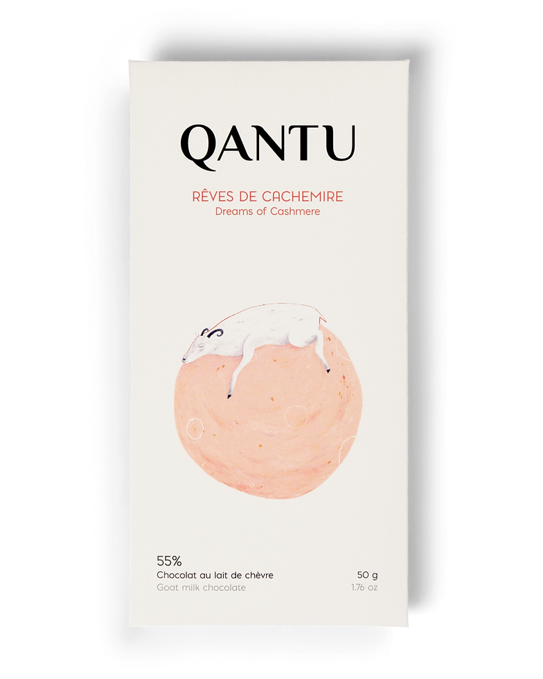 QANTU Dreams of Cashmere - Goat Milk Chocolate