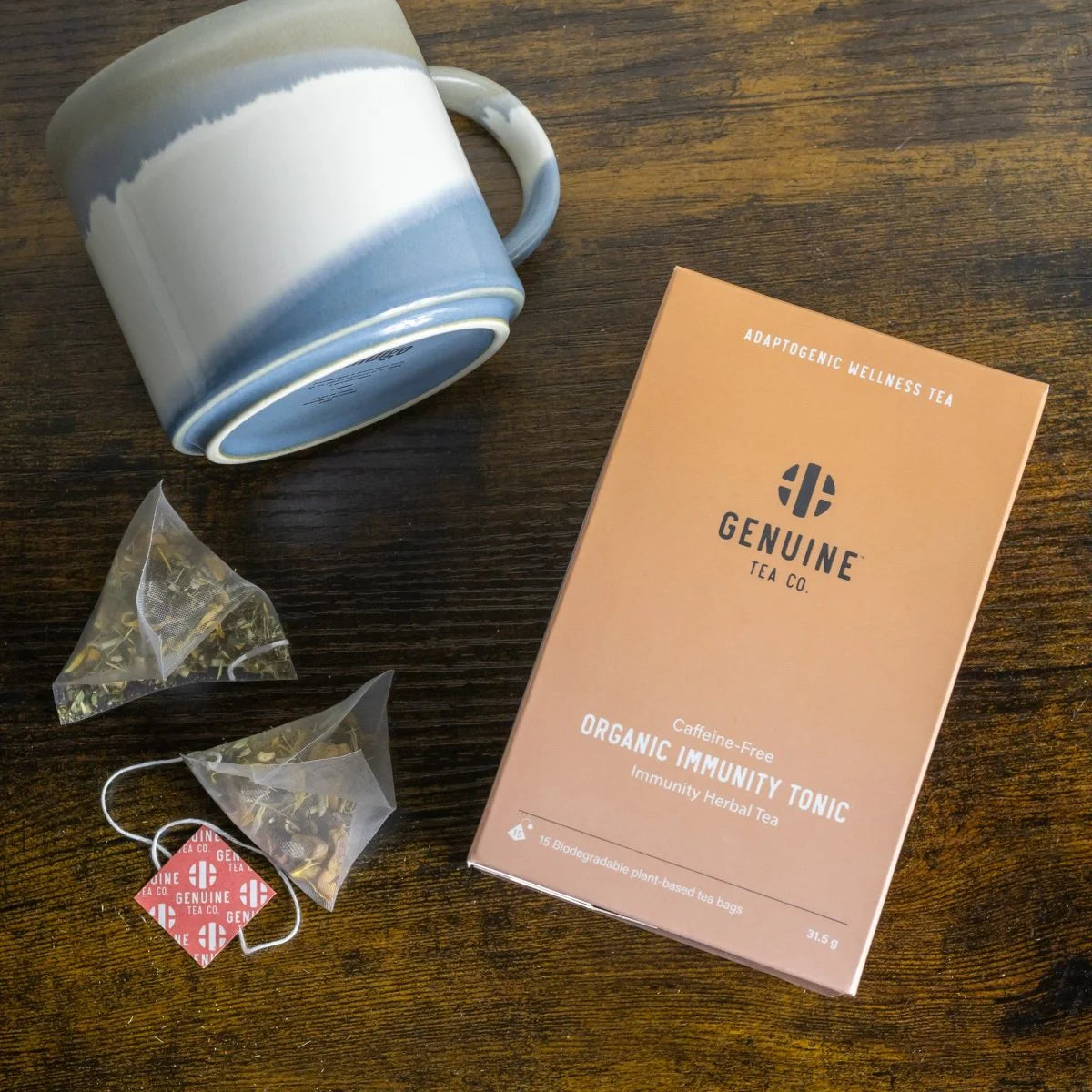 Organic Immunity Tonic | 15 Pyramid Tea Bags