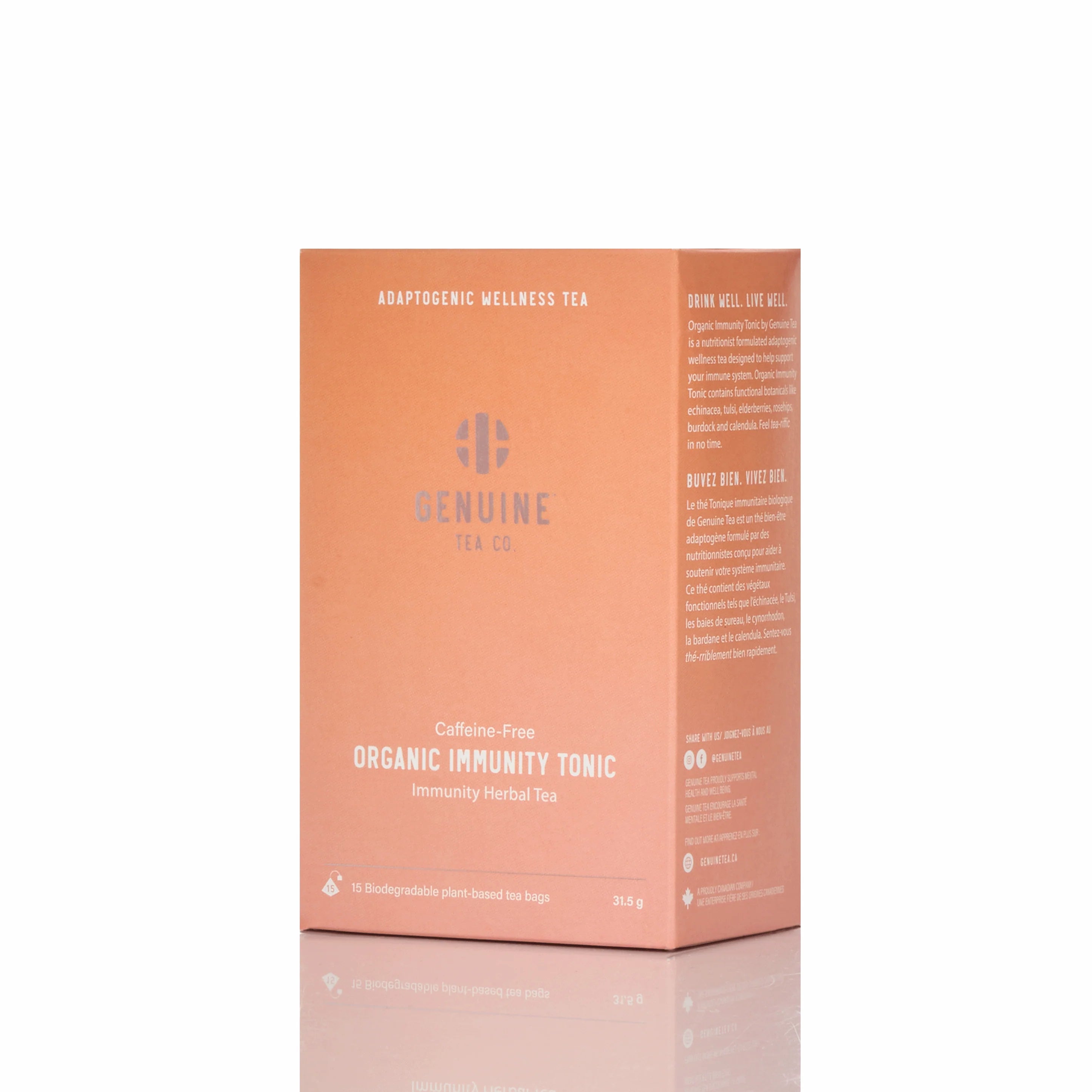 Organic Immunity Tonic | 15 Pyramid Tea Bags