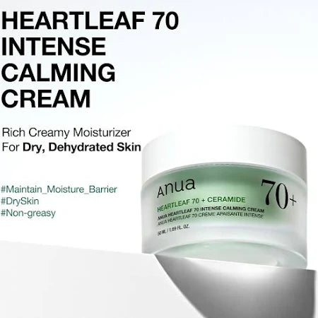 ANUA Heartleaf 70% Intense Calming Cream 50ml