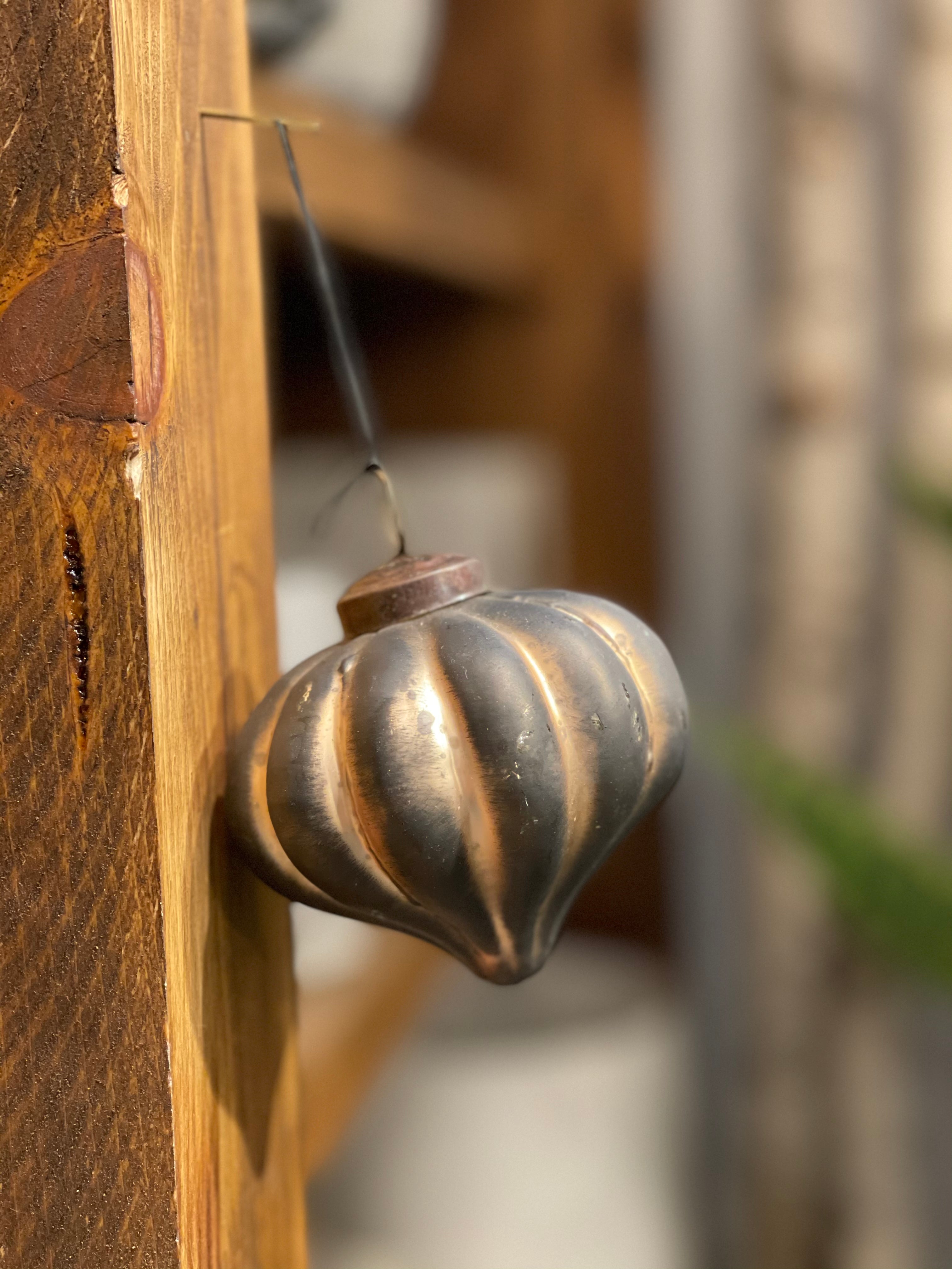 Rustic Cone Ornament