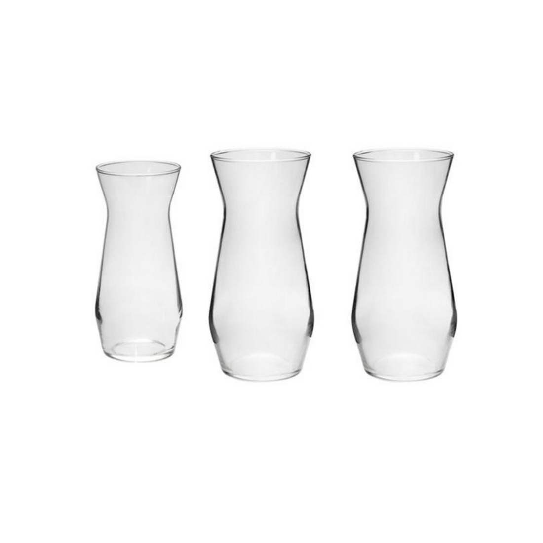 PARAGON VASE 8.25" CLEAR