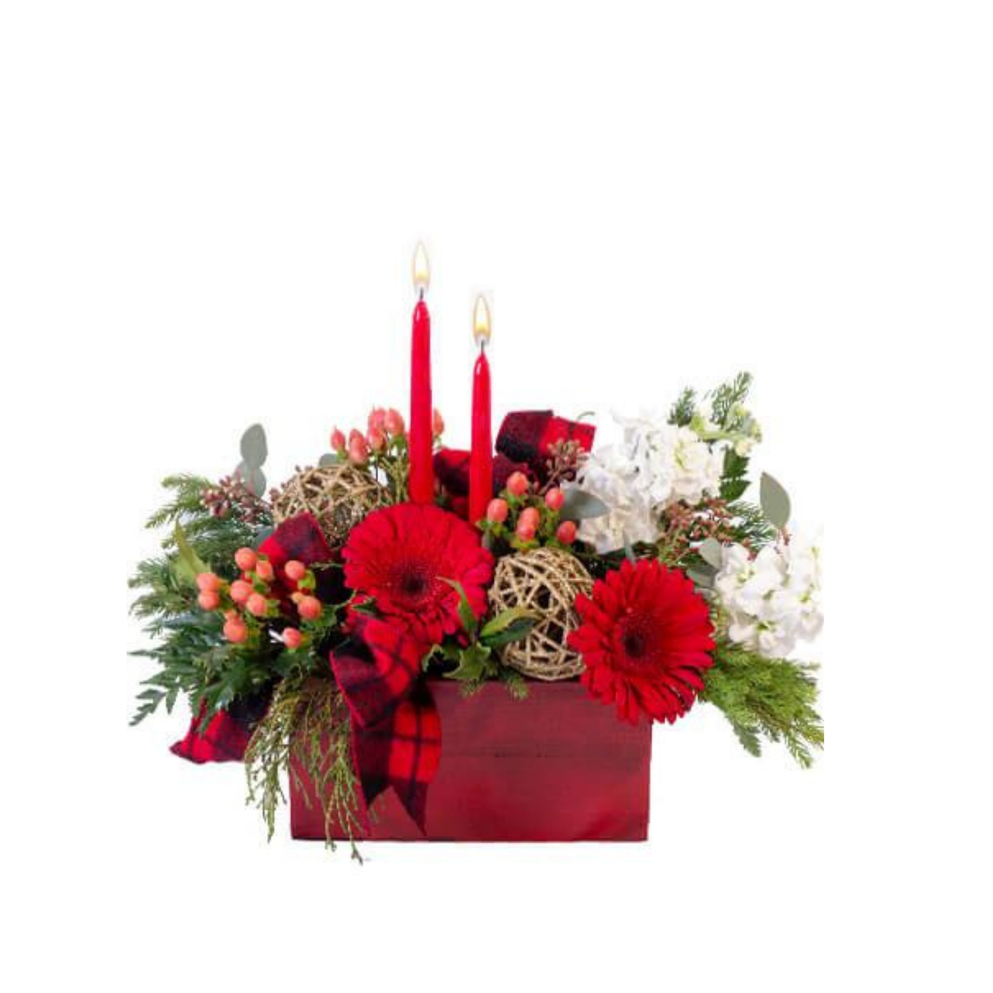 Cozy & Comfy Candle Centerpiece