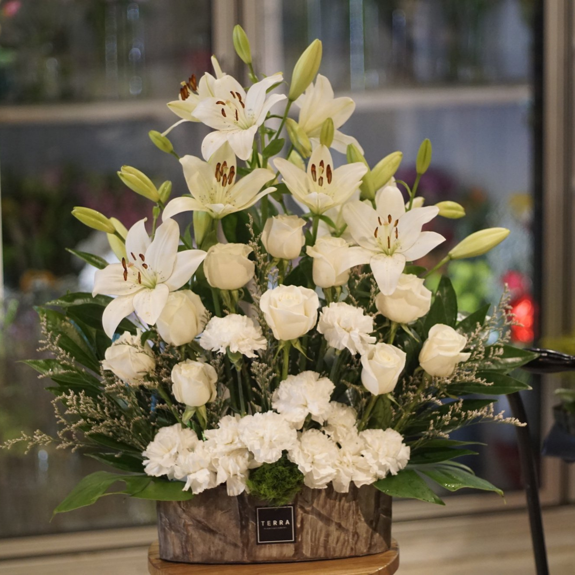 Lilies and Roses