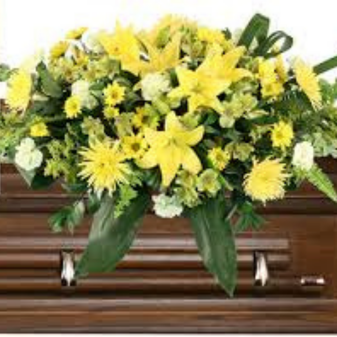 Mourning Sunshine Casket Spray