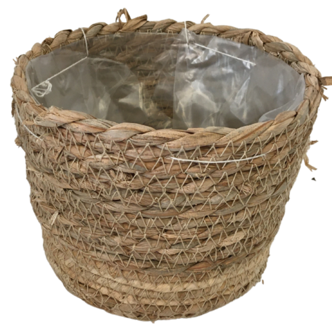 Tan wicker basket