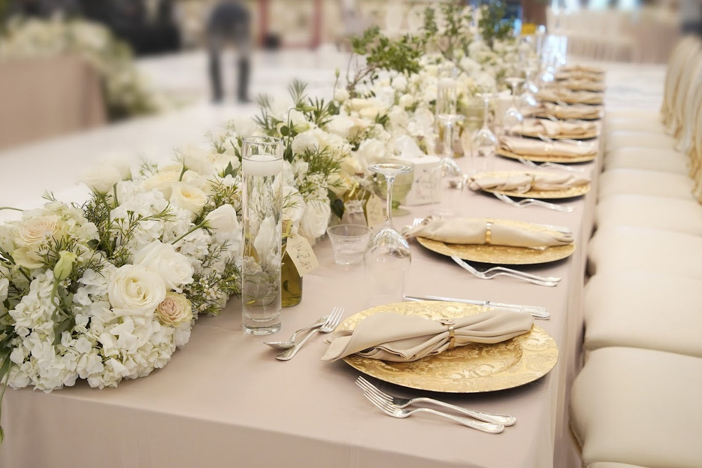 Head Table Flower Arrangement