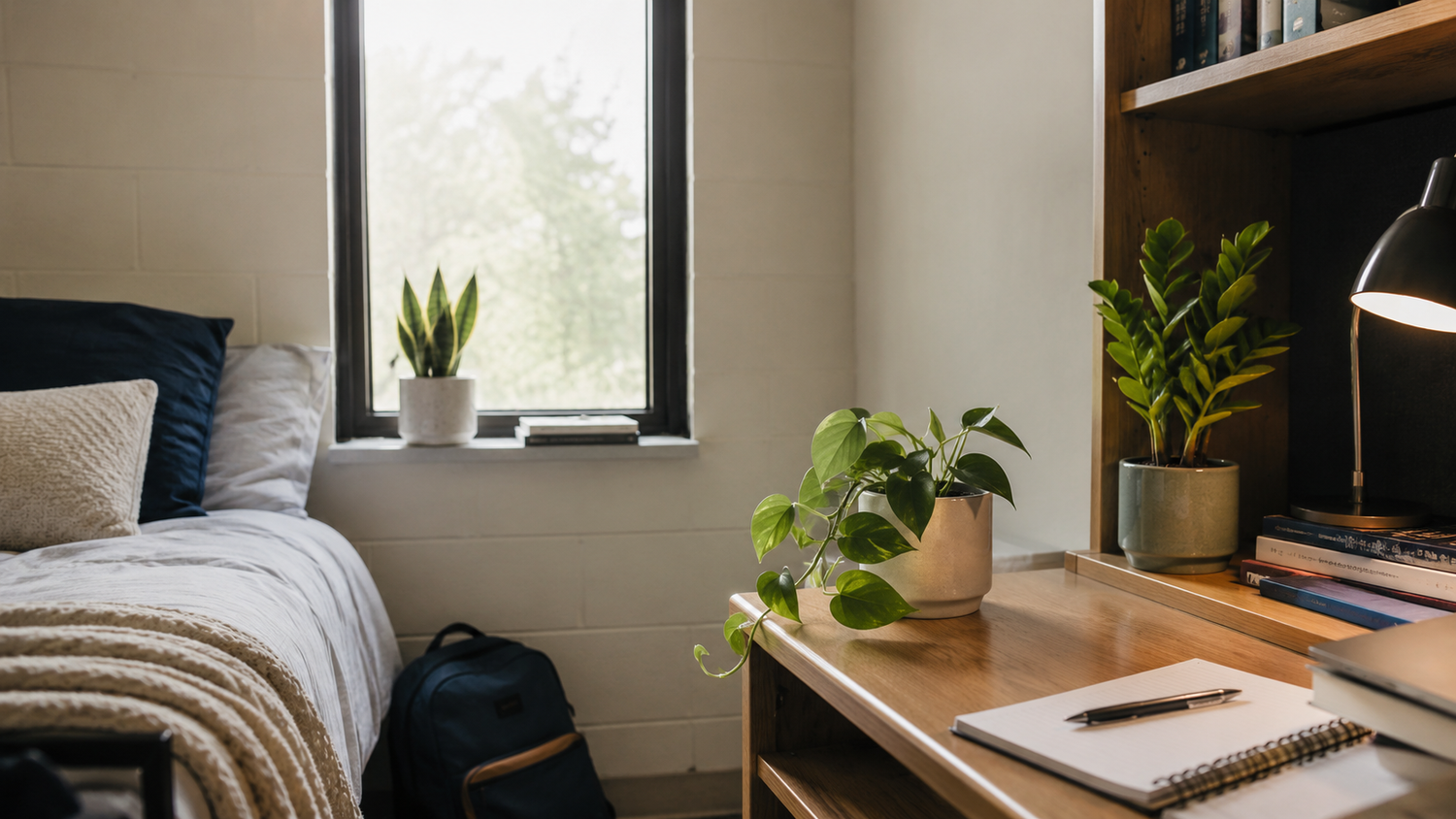 Best Dorm Room Plants for College Students Moving Into Residence This Fall