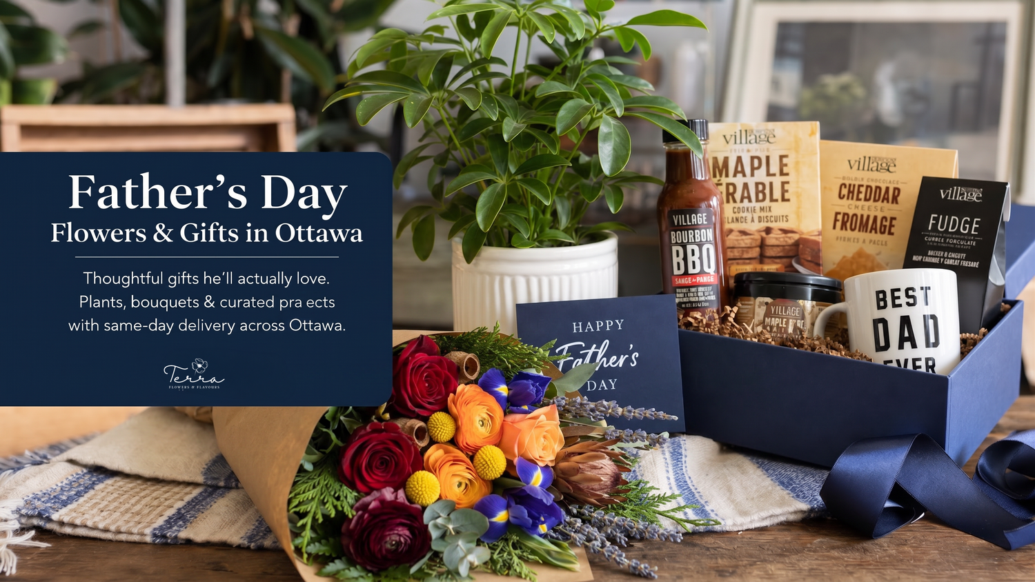Father's Day Flowers & Gifts in Ottawa — A Gift He'll Actually Remember