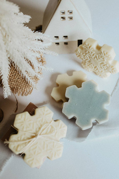 Snowflake Soap Stacks