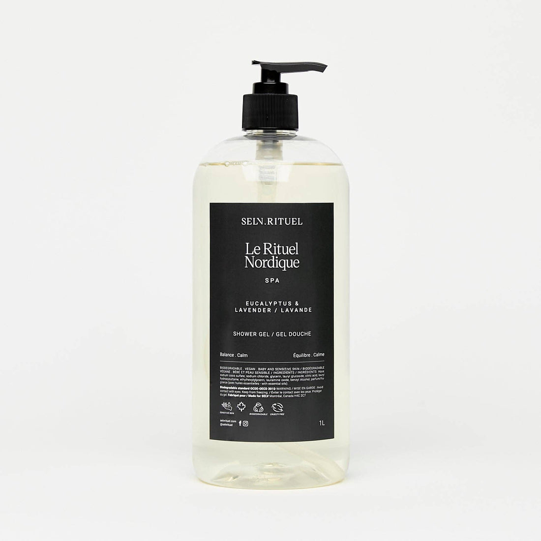 Shower gel refill 950ml Rituel Nordique