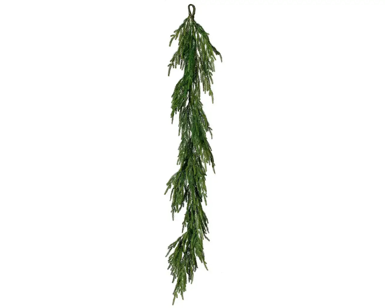 Real/Fresh Touch Norfolk Pine Garland 5′ – Green