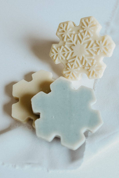 Snowflake Soap Stacks