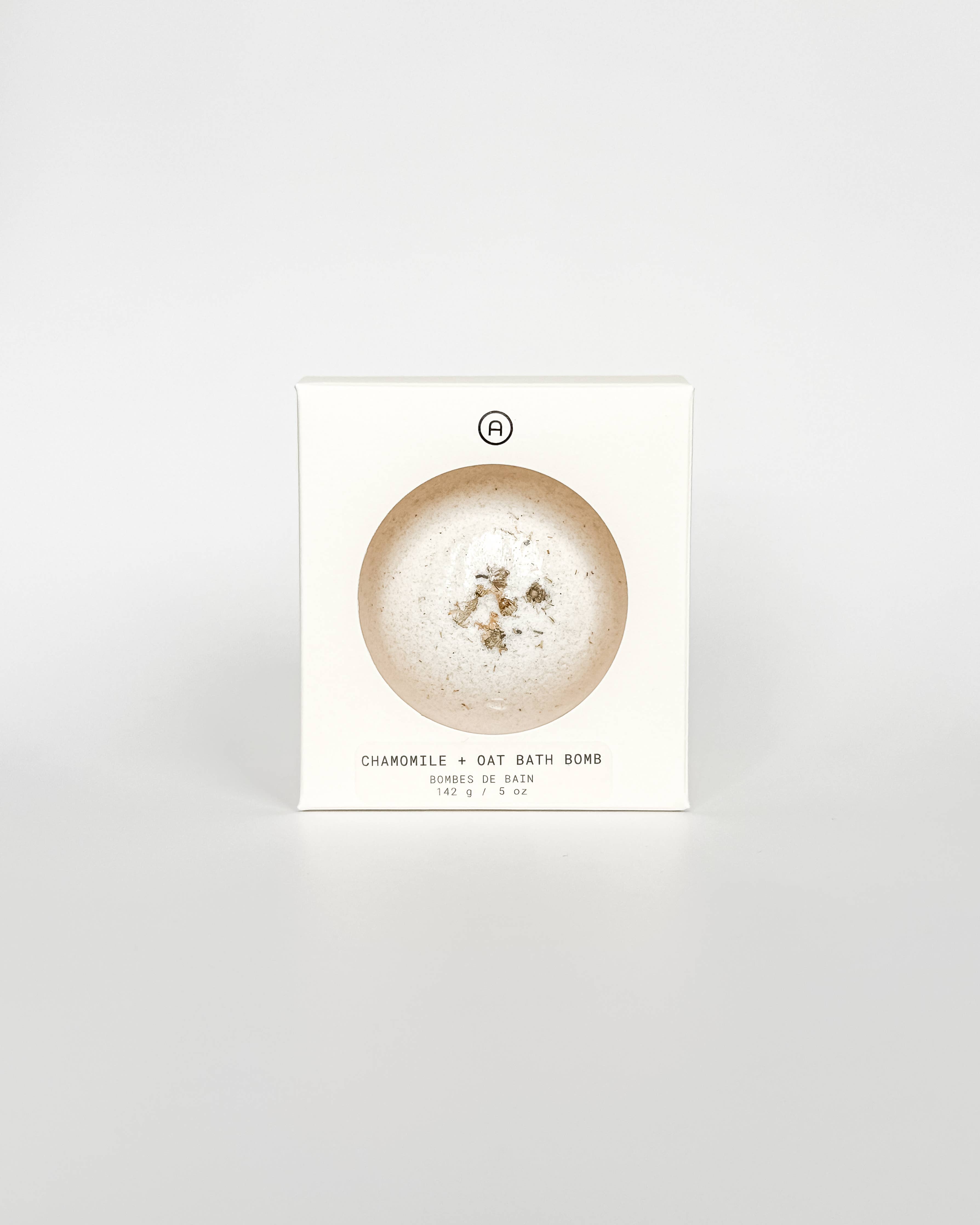 Chamomile + Oat Bath Bomb