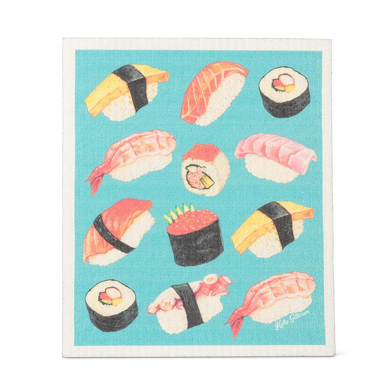 Sushi &amp; Sashimi Dishcloth