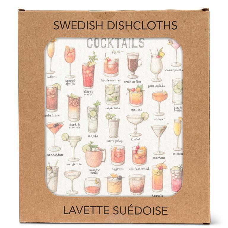 Cocktails Dishcloth