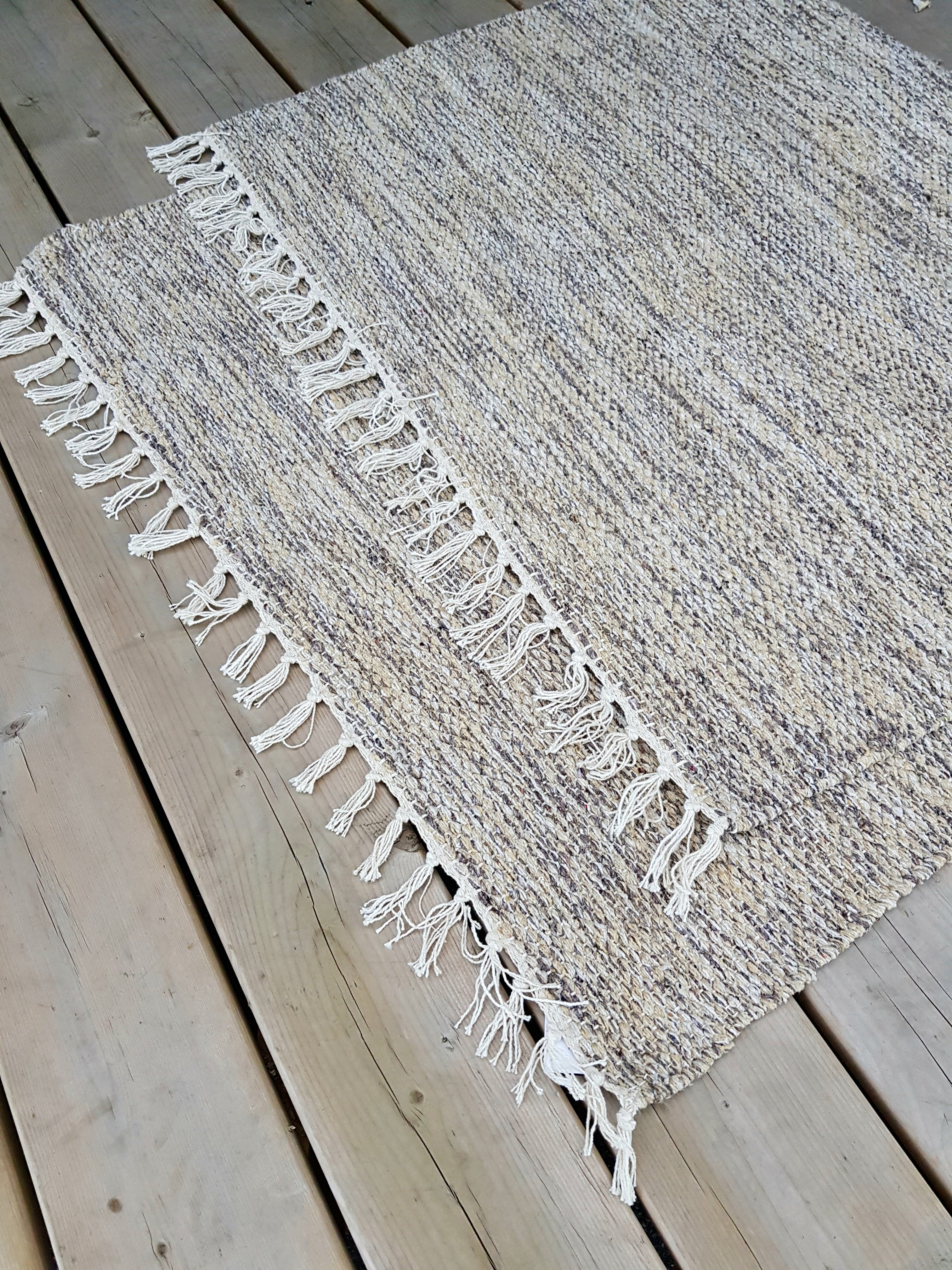 Natural Woven Rug - Jute 3&