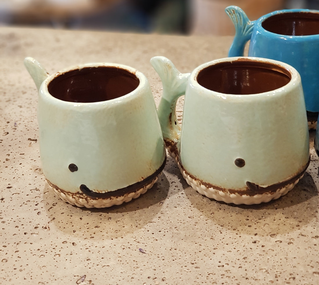 Whale Mug pot