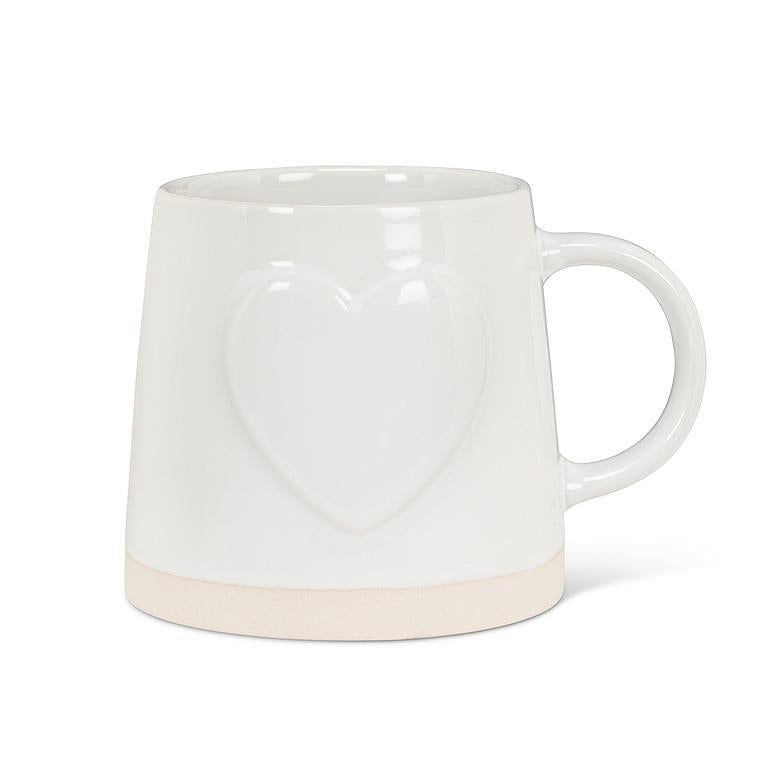 Big Heart on Wide Base Mug