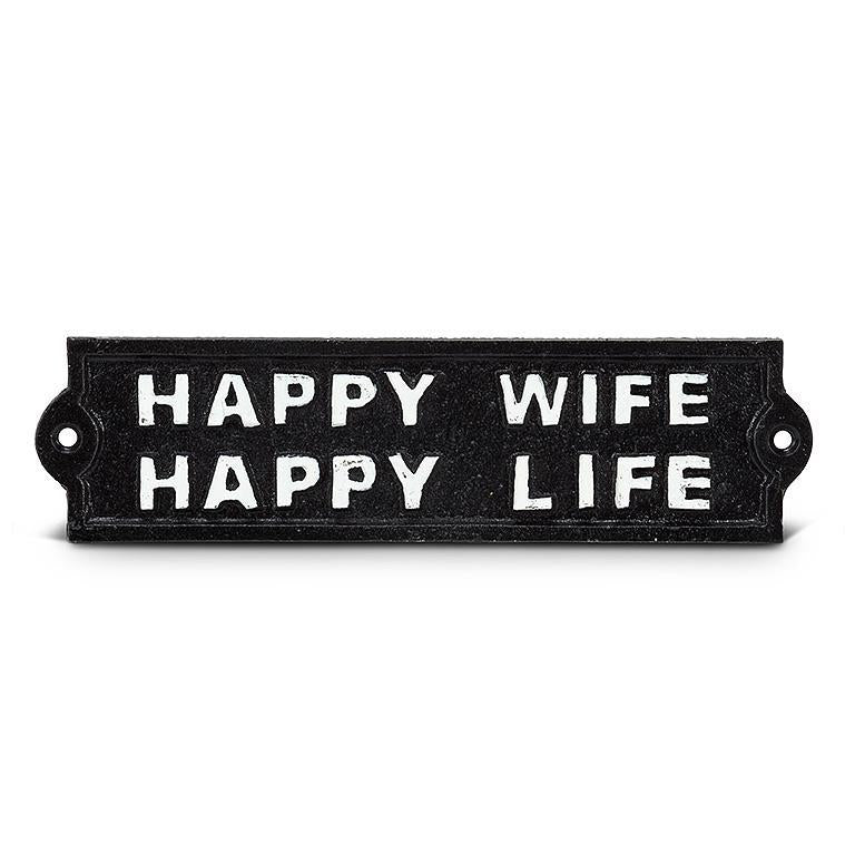 8.5&quot; Happy Wife Sign