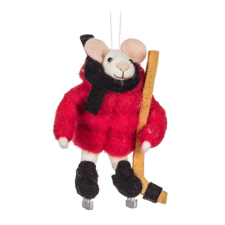 Mouse Holiday Ornament