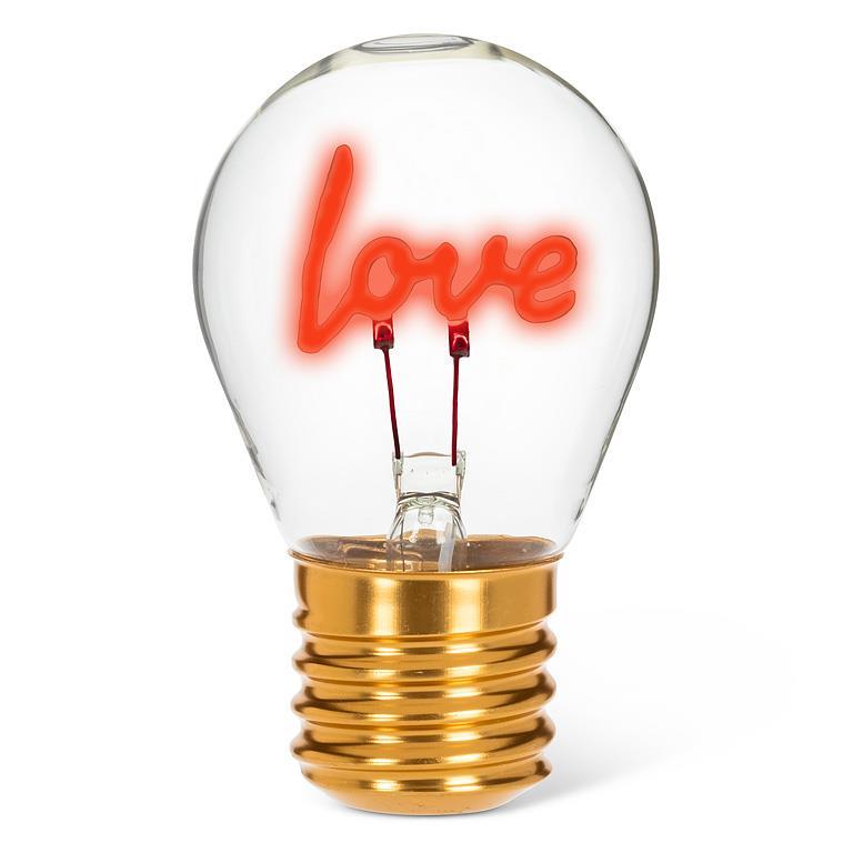 Love Neon LED Lightbulb
